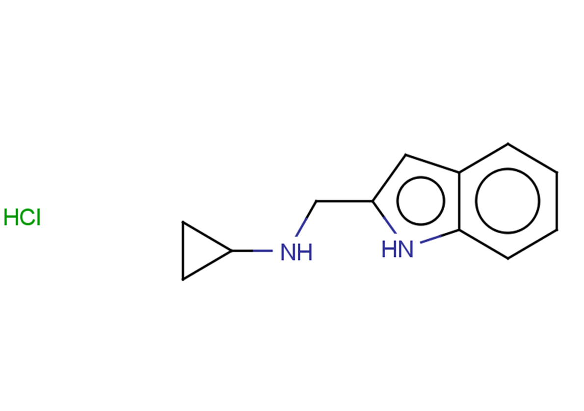 N-[(1H-indol-2-yl)methyl]cyclopropanamine hydrochloride