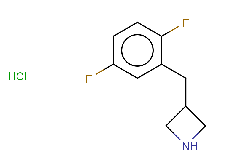3-[(2,5-difluorophenyl)methyl]azetidine hydrochloride
