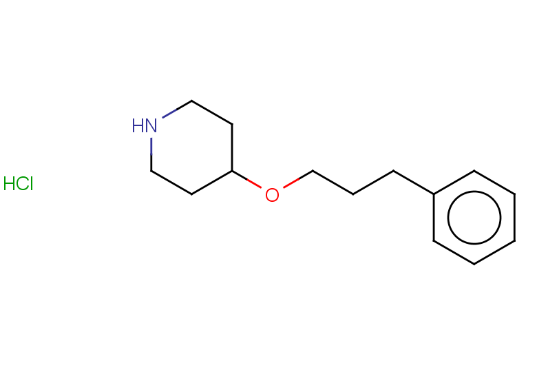 4-(3-phenylpropoxy)piperidine hydrochloride