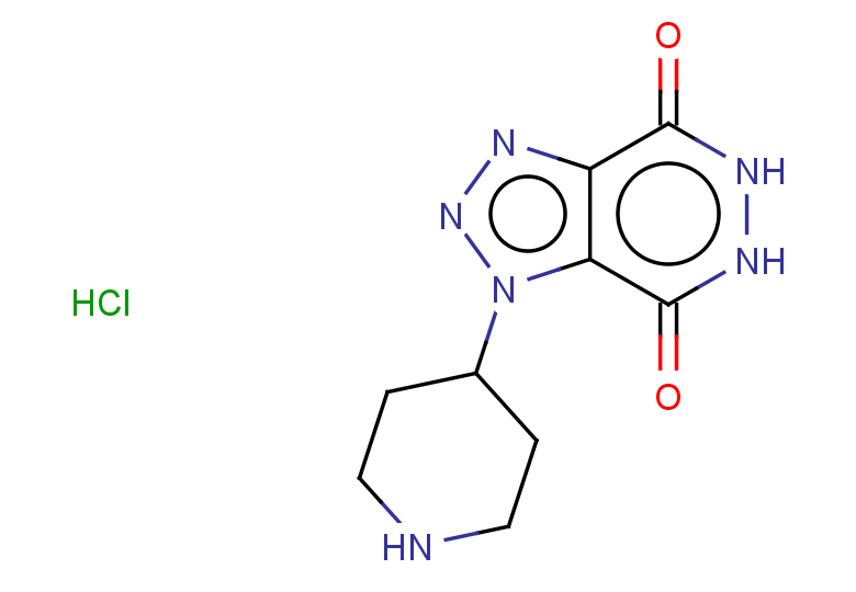 1-(piperidin-4-yl)-1H,4H,5H,6H,7H-[1,2,3]triazolo[4,5-d]pyridazine-4,7-dione hydrochloride