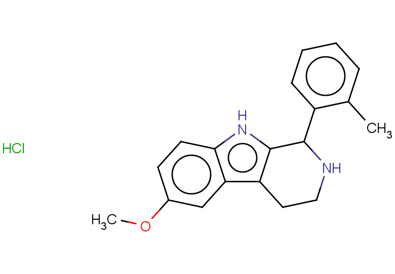 6-methoxy-1-(2-methylphenyl)-1H,2H,3H,4H,9H-pyrido[3,4-b]indole hydrochloride