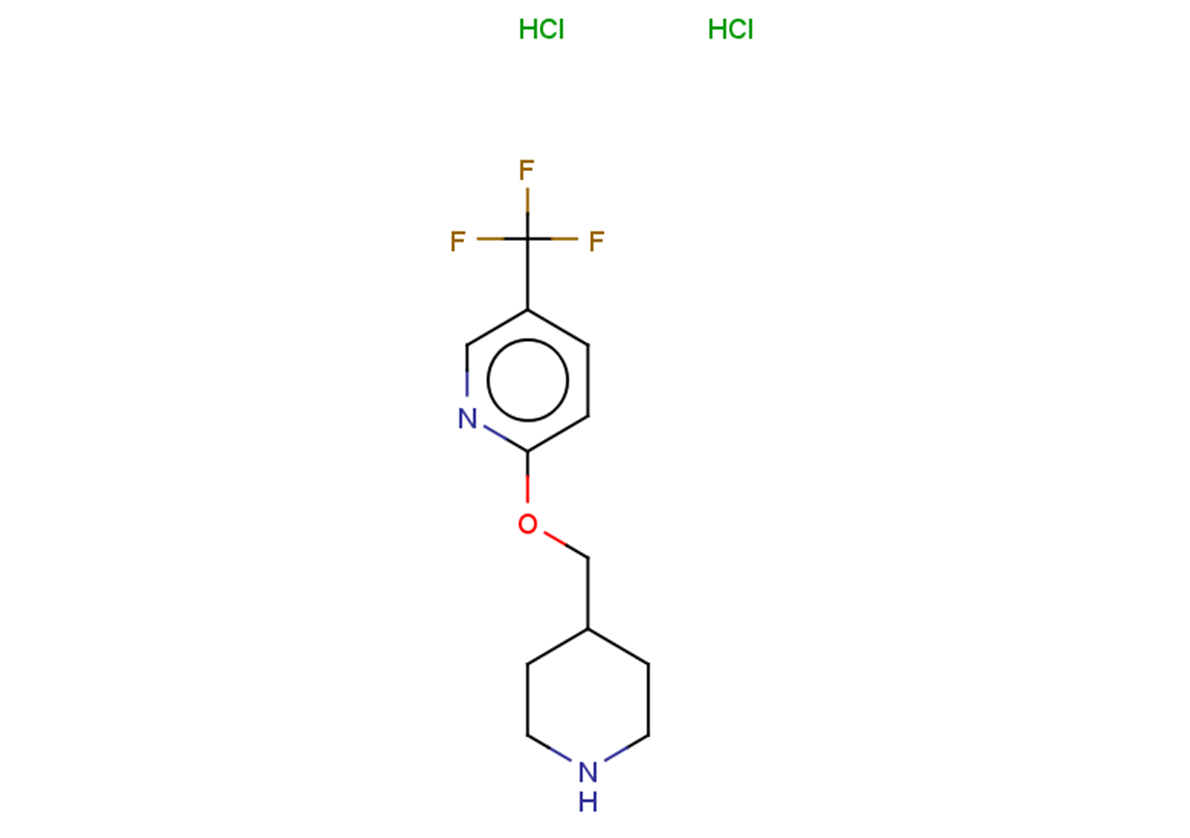 2-[(piperidin-4-yl)methoxy]-5-(trifluoromethyl)pyridine dihydrochloride