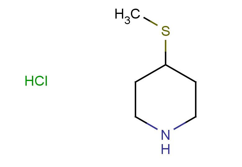 4-(methylsulfanyl)piperidine hydrochloride