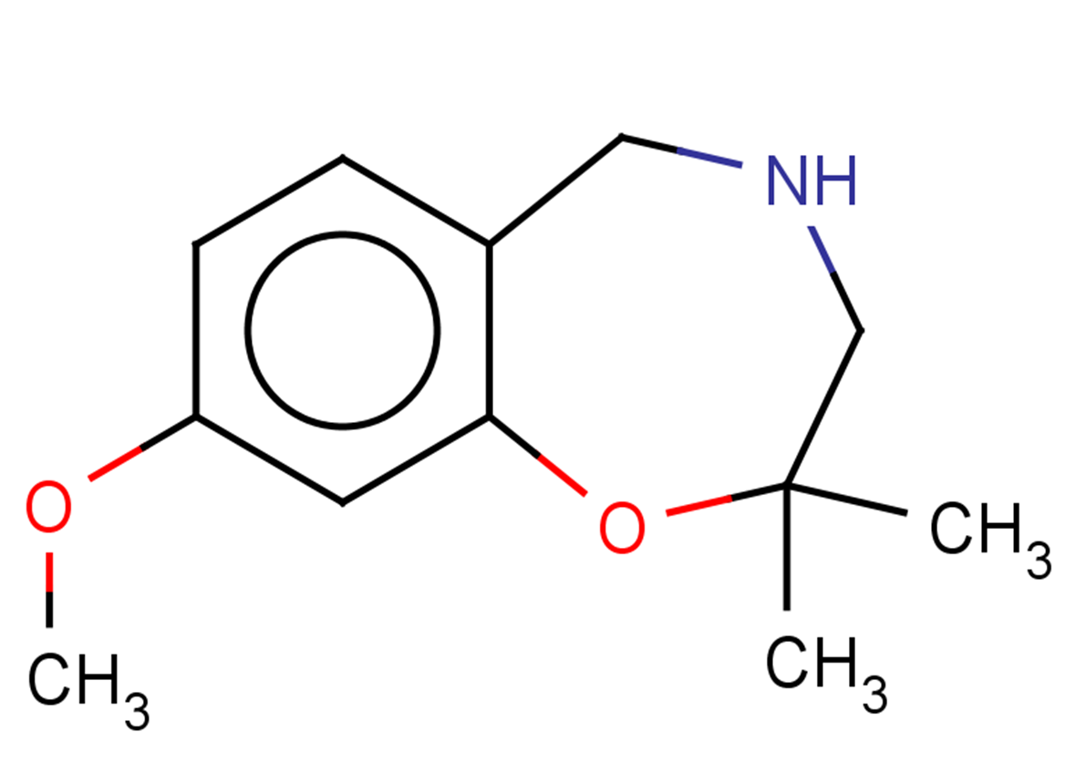 8-methoxy-2,2-dimethyl-2,3,4,5-tetrahydro-1,4-benzoxazepine