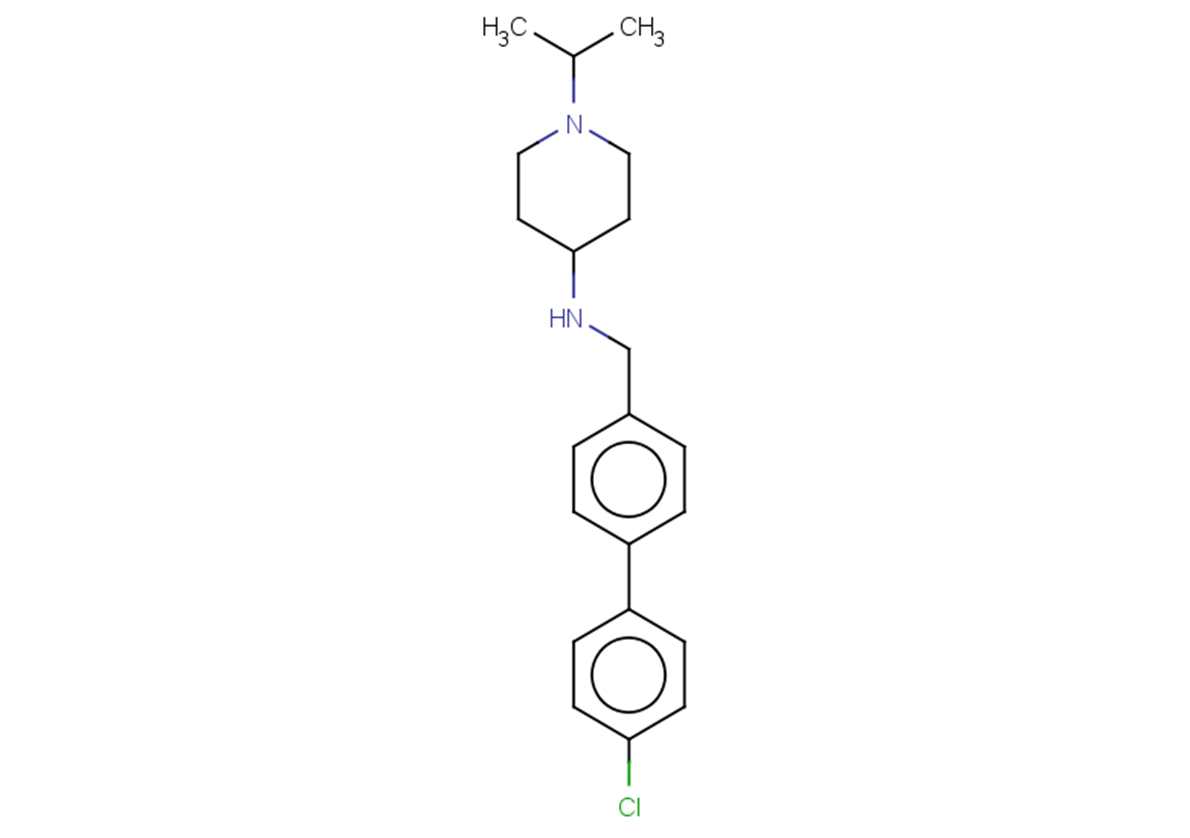 N-{[4-(4-chlorophenyl)phenyl]methyl}-1-(propan-2-yl)piperidin-4-amine