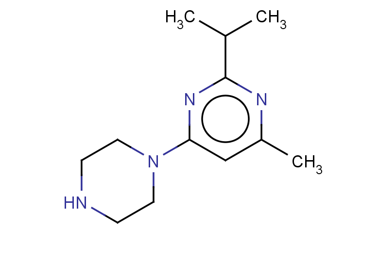 4-methyl-6-(piperazin-1-yl)-2-(propan-2-yl)pyrimidine
