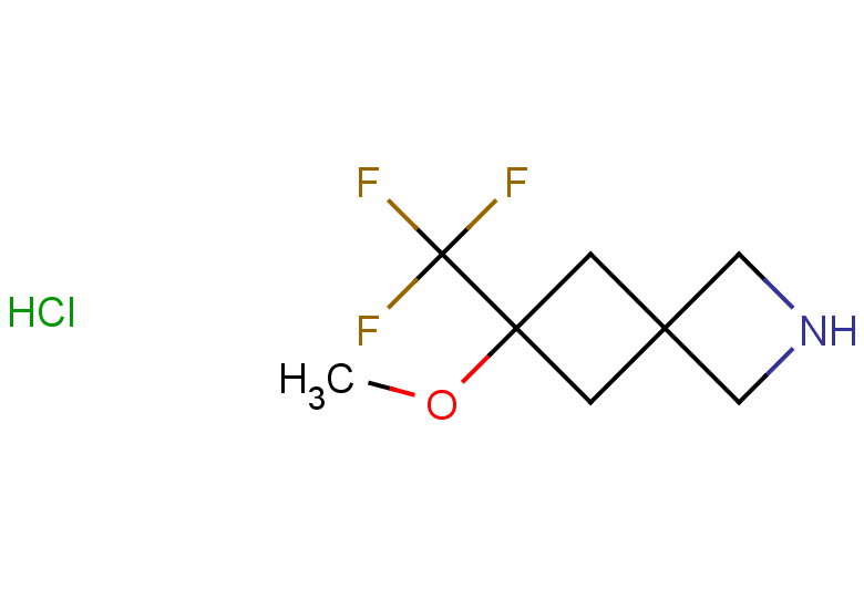 6-methoxy-6-(trifluoromethyl)-2-azaspiro[3.3]heptane hydrochloride