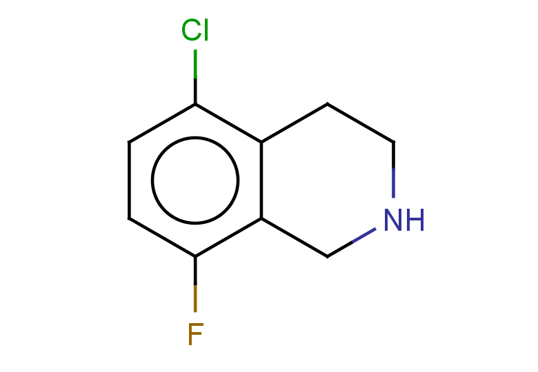5-chloro-8-fluoro-1,2,3,4-tetrahydroisoquinoline