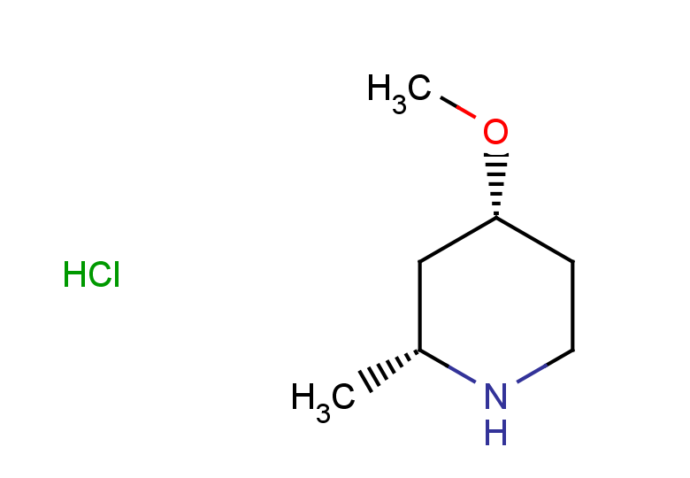 rac-(2R,4R)-4-methoxy-2-methylpiperidine hydrochloride, cis