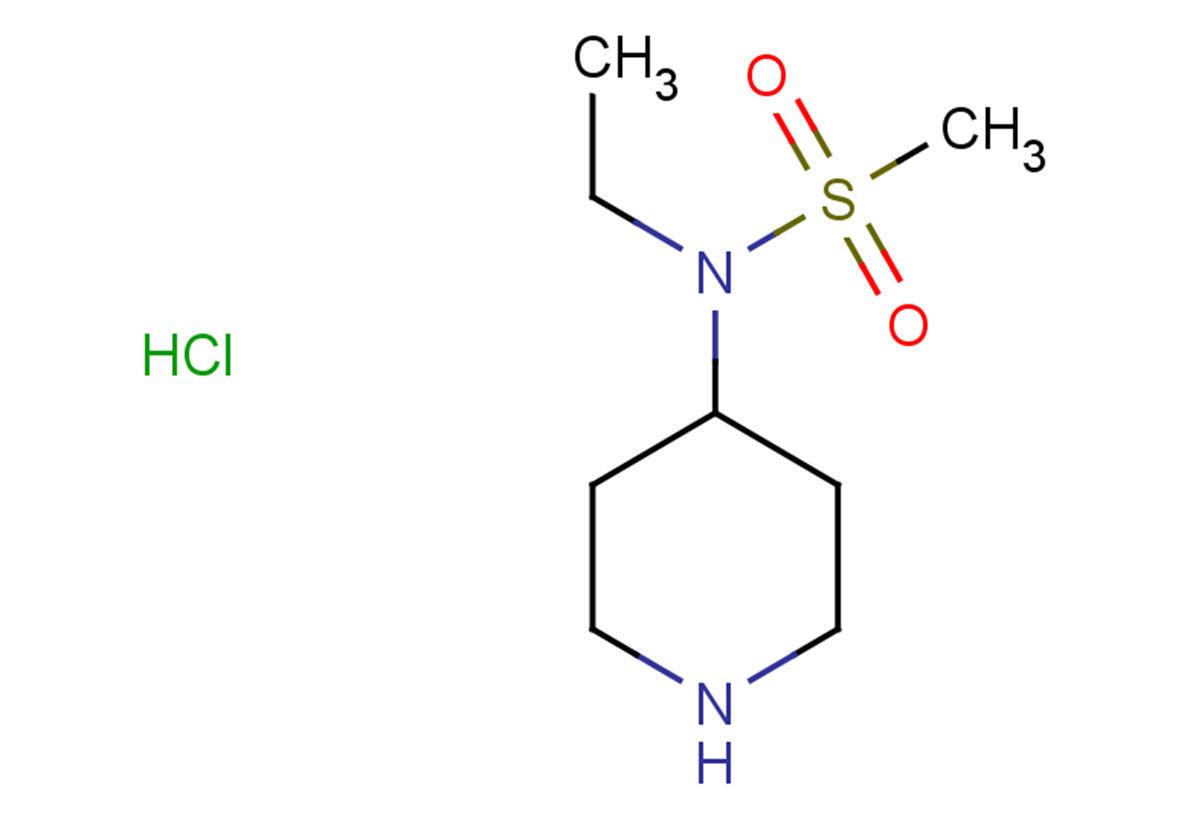 N-ethyl-N-(piperidin-4-yl)methanesulfonamide hydrochloride