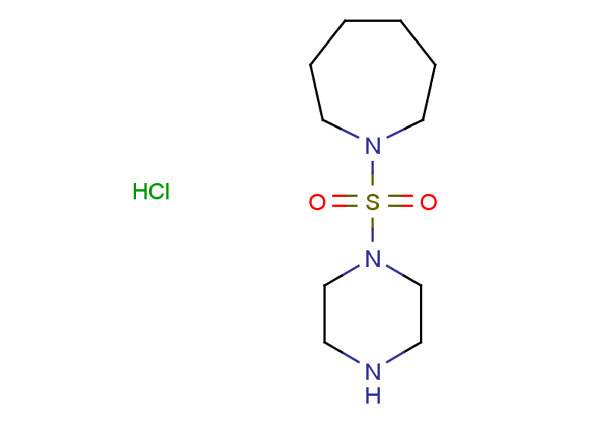 1-(piperazine-1-sulfonyl)azepane hydrochloride