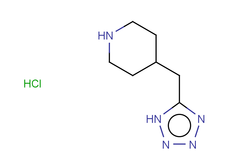 4-[(1H-1,2,3,4-tetrazol-5-yl)methyl]piperidine hydrochloride
