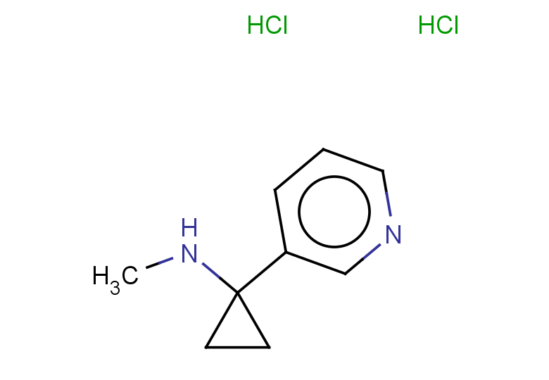 N-methyl-1-(pyridin-3-yl)cyclopropan-1-amine dihydrochloride