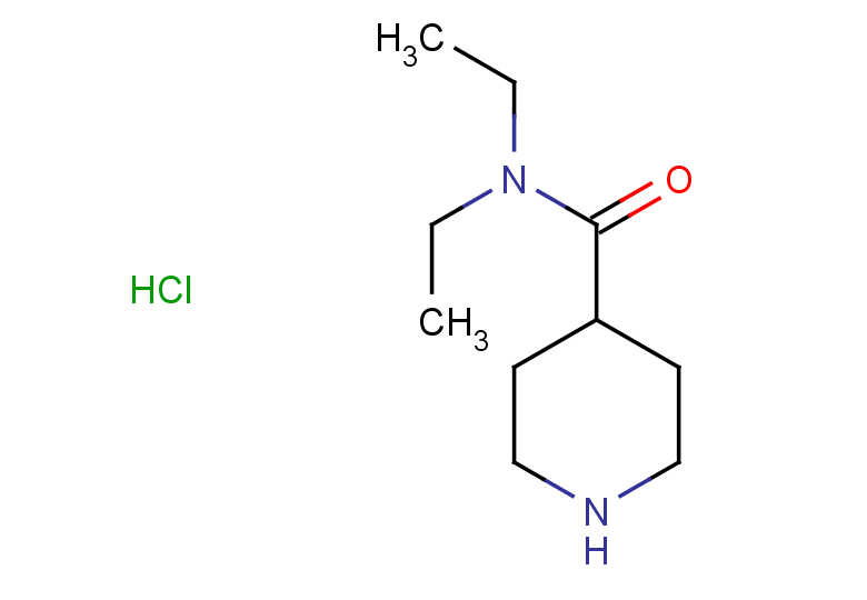 N,N-diethylpiperidine-4-carboxamide hydrochloride