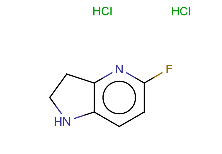 5-fluoro-1H,2H,3H-pyrrolo[3,2-b]pyridine dihydrochloride