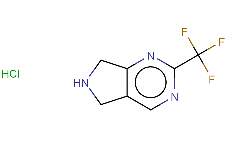 2-(trifluoromethyl)-5H,6H,7H-pyrrolo[3,4-d]pyrimidine hydrochloride