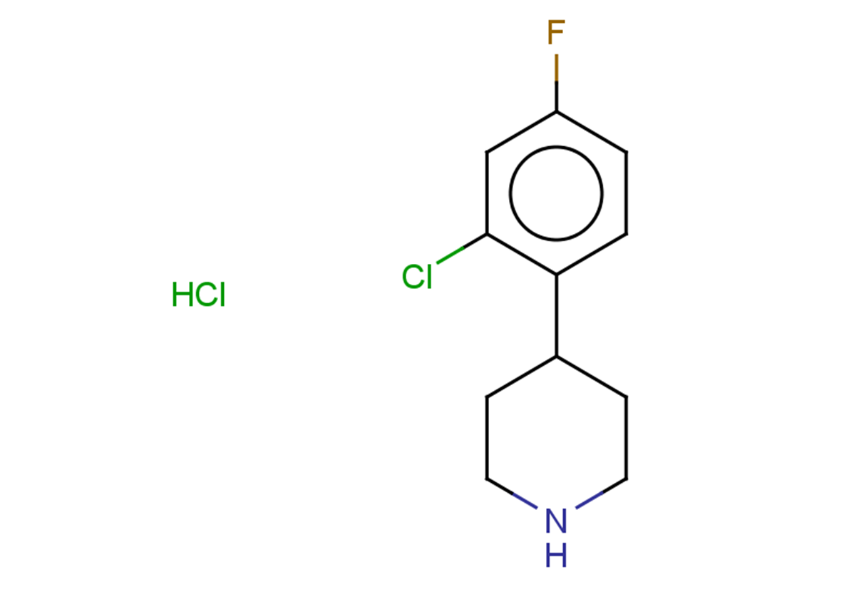 4-(2-chloro-4-fluorophenyl)piperidine hydrochloride