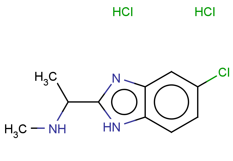 [1-(5-chloro-1H-1,3-benzodiazol-2-yl)ethyl](methyl)amine dihydrochloride