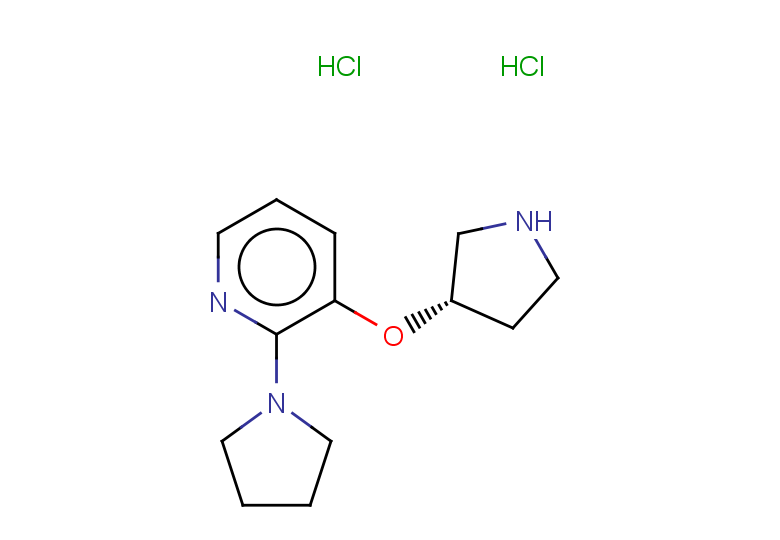 2-(pyrrolidin-1-yl)-3-[(3S)-pyrrolidin-3-yloxy]pyridine dihydrochloride