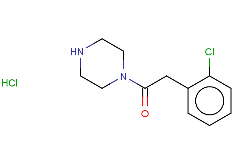 2-(2-chlorophenyl)-1-(piperazin-1-yl)ethan-1-one hydrochloride