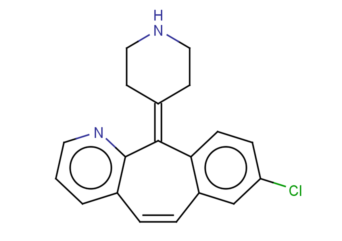 13-chloro-2-(piperidin-4-ylidene)-4-azatricyclo[9.4.0.0,3,8]pentadeca-1(15),3,5,7,9,11,13-heptaene