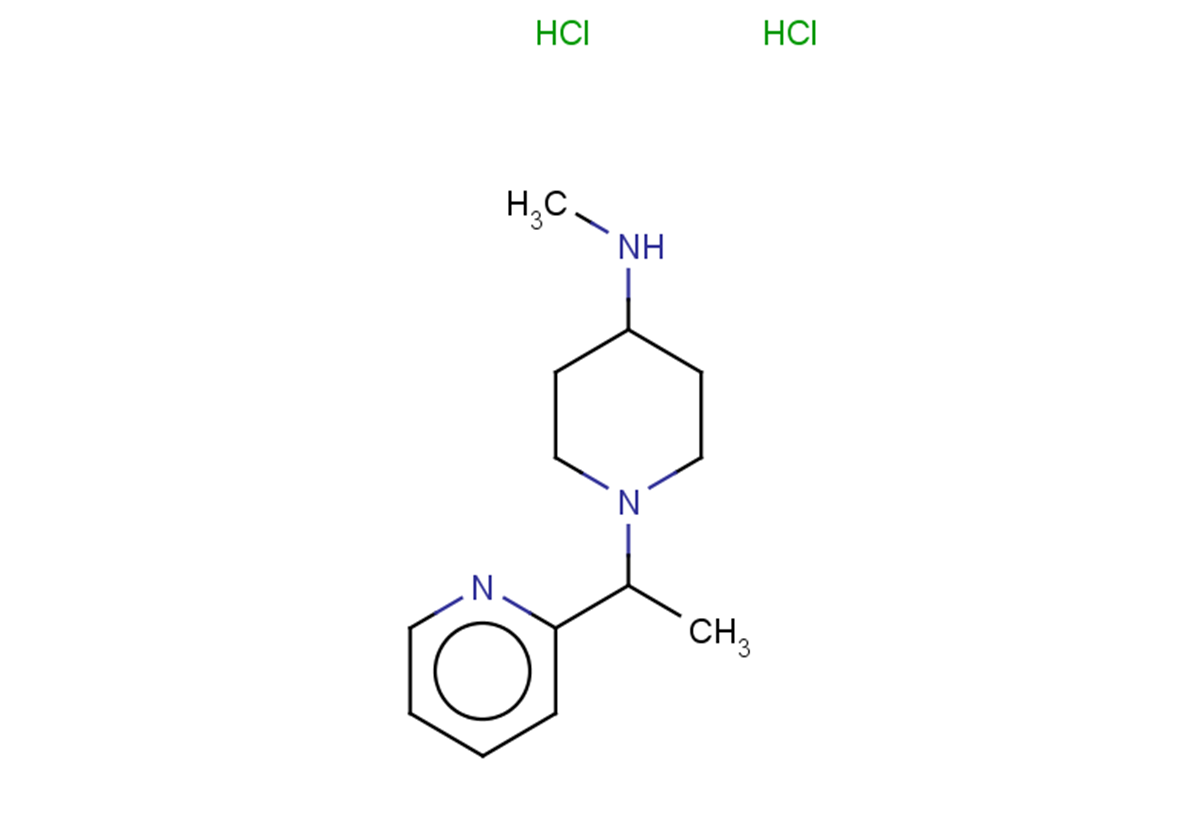 N-methyl-1-[1-(pyridin-2-yl)ethyl]piperidin-4-amine dihydrochloride