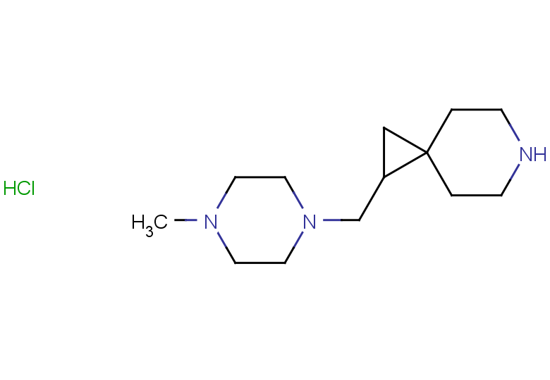 1-[(4-methylpiperazin-1-yl)methyl]-6-azaspiro[2.5]octane hydrochloride