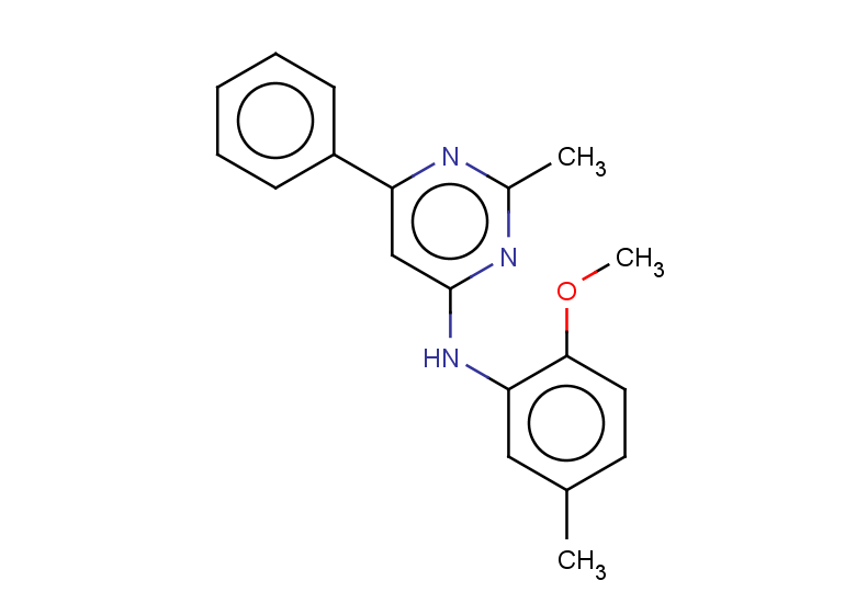 N-(2-methoxy-5-methylphenyl)-2-methyl-6-phenylpyrimidin-4-amine
