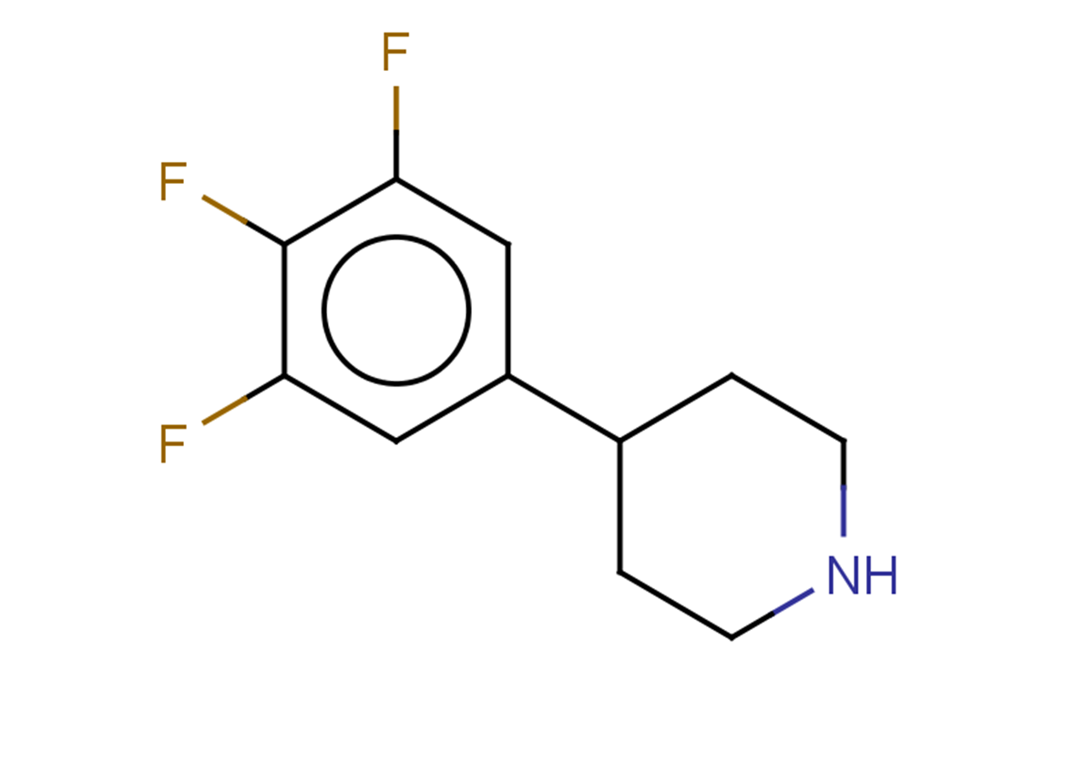 4-(3,4,5-trifluorophenyl)piperidine