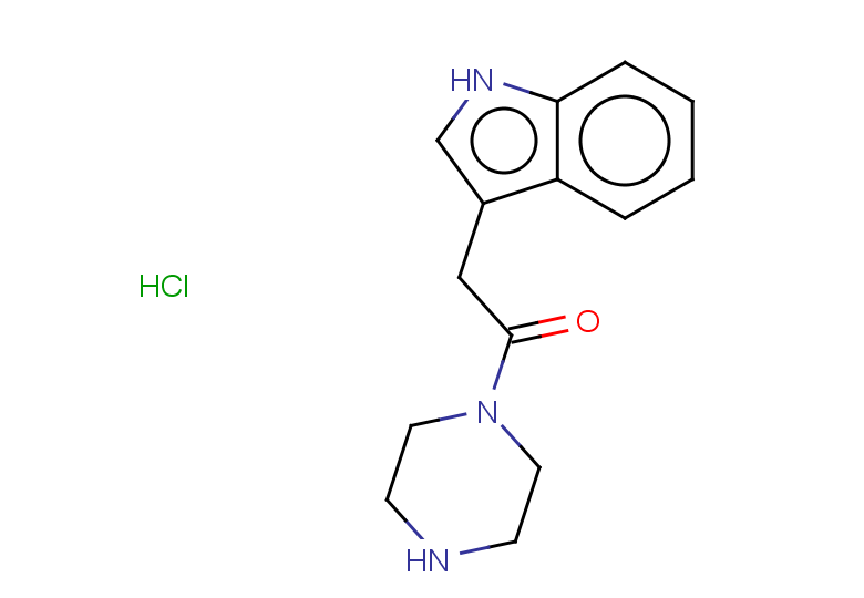 2-(1H-indol-3-yl)-1-(piperazin-1-yl)ethan-1-one hydrochloride