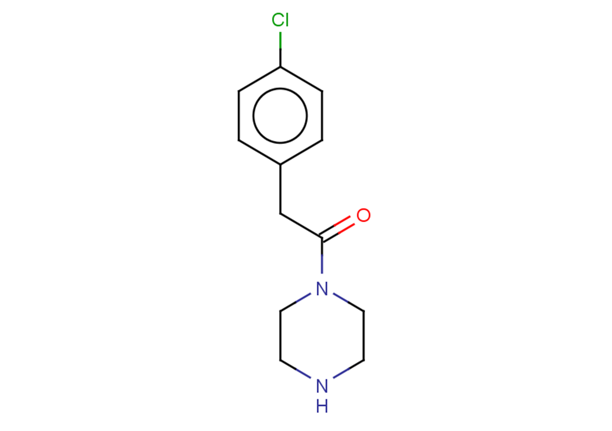 2-(4-chlorophenyl)-1-(piperazin-1-yl)ethan-1-one