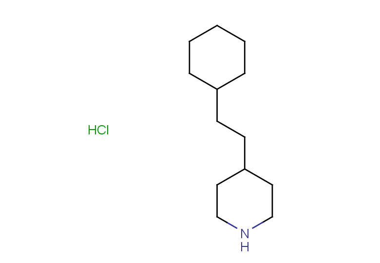 4-(2-cyclohexylethyl)piperidine hydrochloride