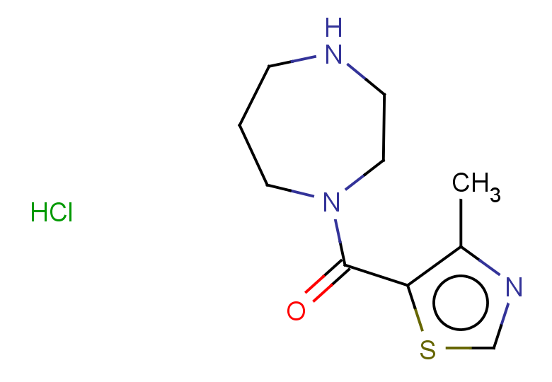 1-(4-methyl-1,3-thiazole-5-carbonyl)-1,4-diazepane hydrochloride