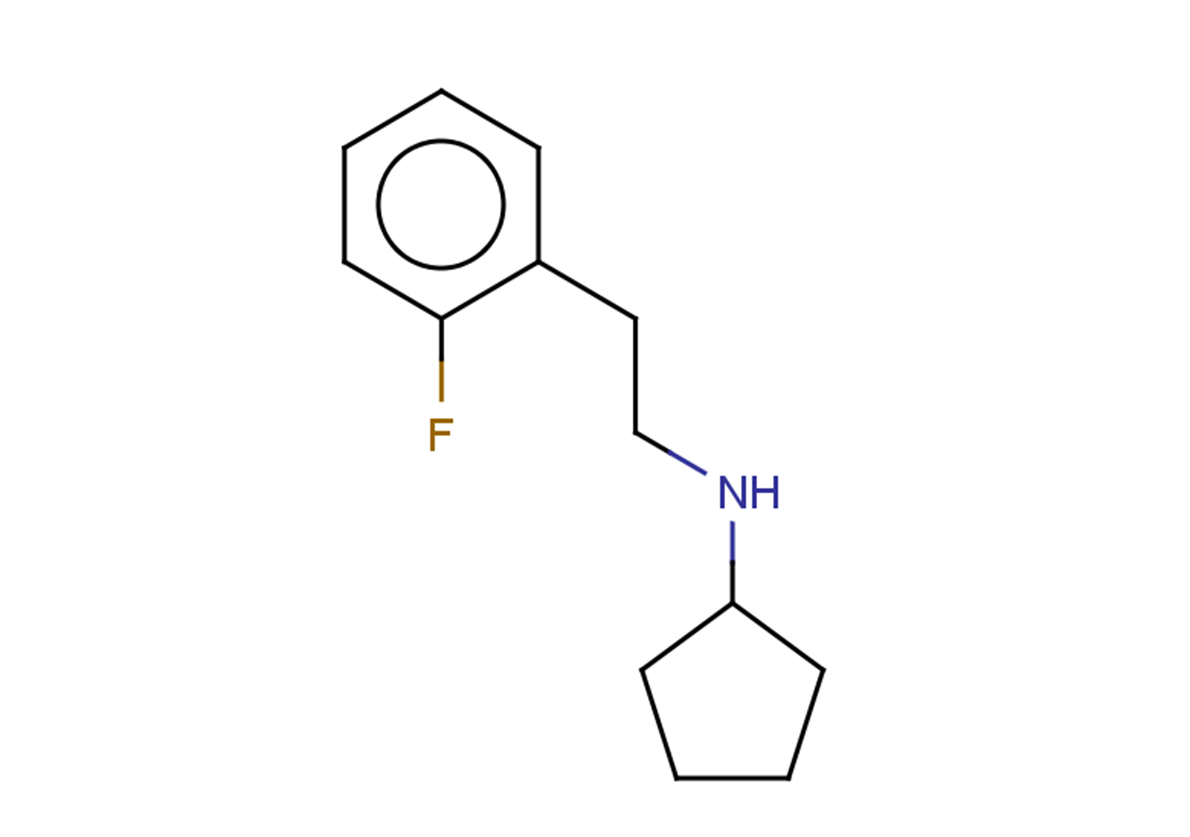 N-[2-(2-fluorophenyl)ethyl]cyclopentanamine