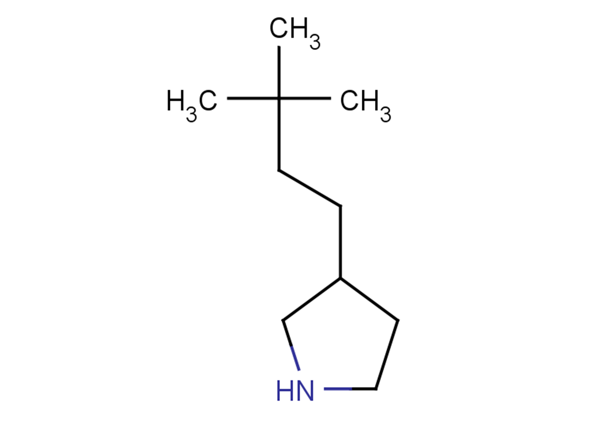 3-(3,3-dimethylbutyl)pyrrolidine