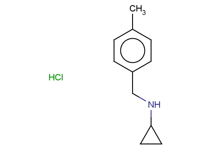 N-[(4-methylphenyl)methyl]cyclopropanamine hydrochloride