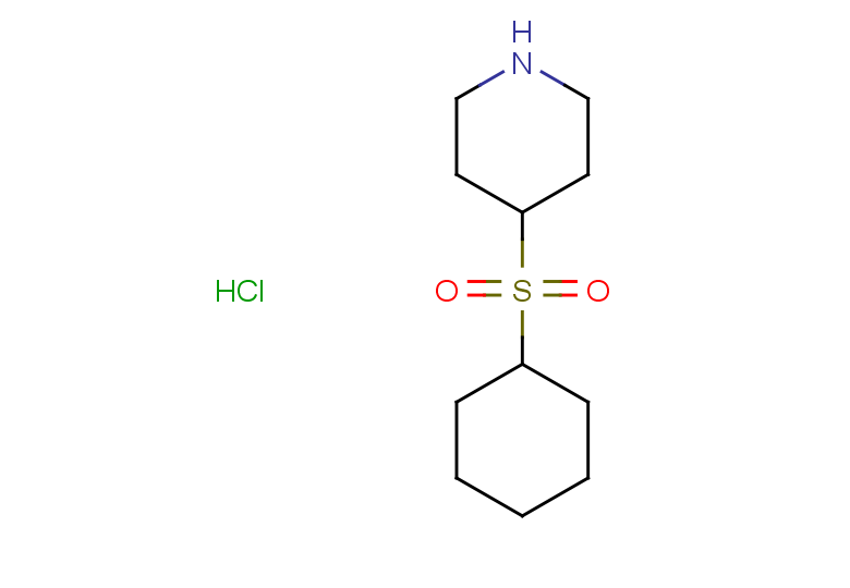 4-(cyclohexanesulfonyl)piperidine hydrochloride