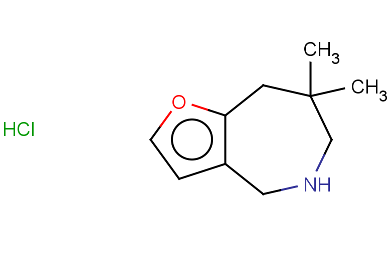 7,7-dimethyl-4H,5H,6H,7H,8H-furo[3,2-c]azepine hydrochloride