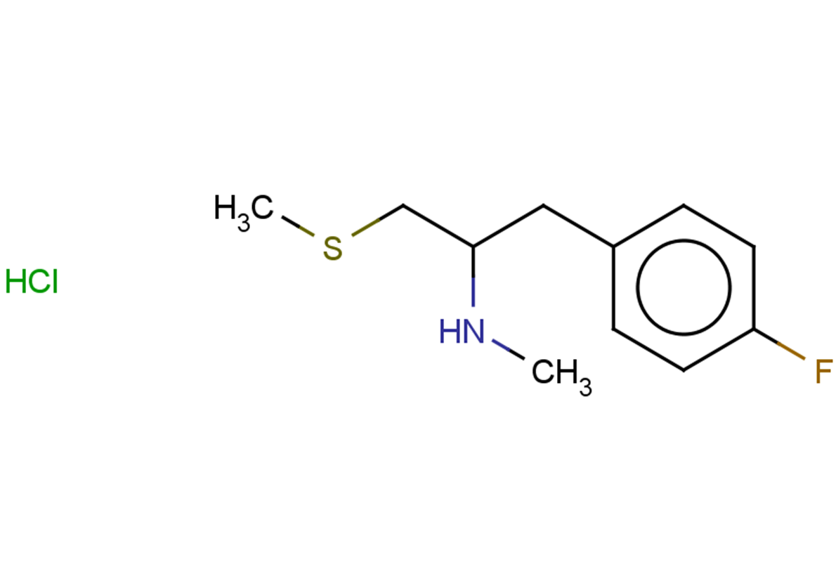 [1-(4-fluorophenyl)-3-(methylsulfanyl)propan-2-yl](methyl)amine hydrochloride