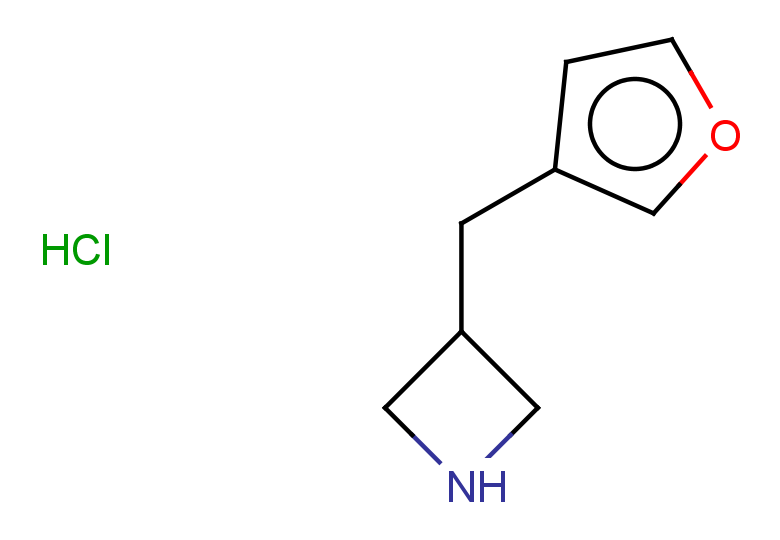 3-[(furan-3-yl)methyl]azetidine hydrochloride