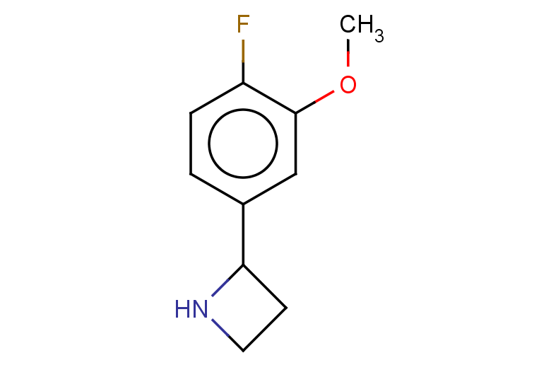 2-(4-fluoro-3-methoxyphenyl)azetidine