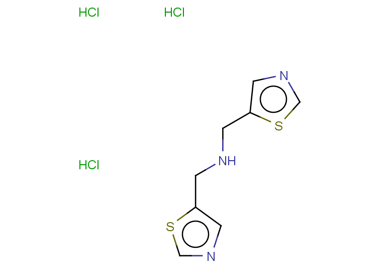 bis[(1,3-thiazol-5-yl)methyl]amine trihydrochloride