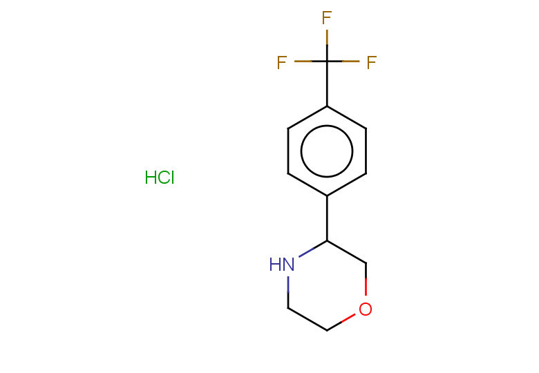 3-[4-(TRIFLUOROMETHYL)PHENYL]MORPHOLINE HYDROCHLORIDE