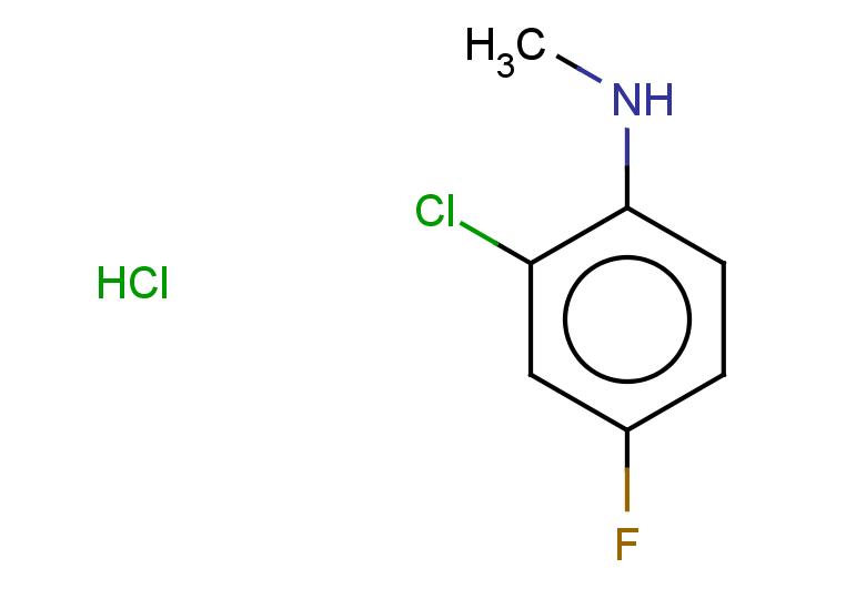 2-chloro-4-fluoro-N-methylaniline hydrochloride