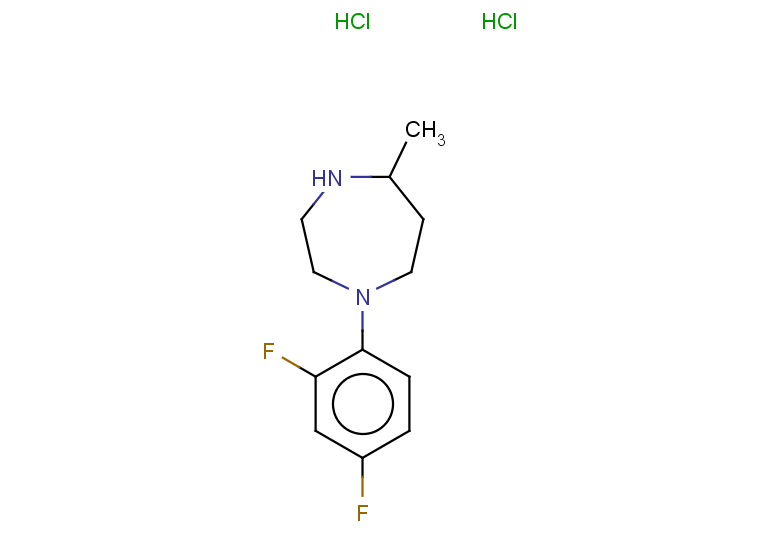 1-(2,4-difluorophenyl)-5-methyl-1,4-diazepane dihydrochloride