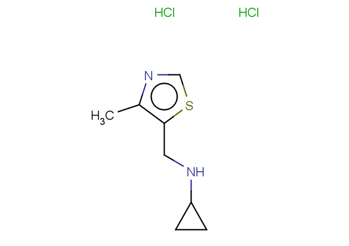 5-THIAZOLEMETHANAMINE, N-CYCLOPROPYL-4-METHYL-, DIHYDROCHLORIDE