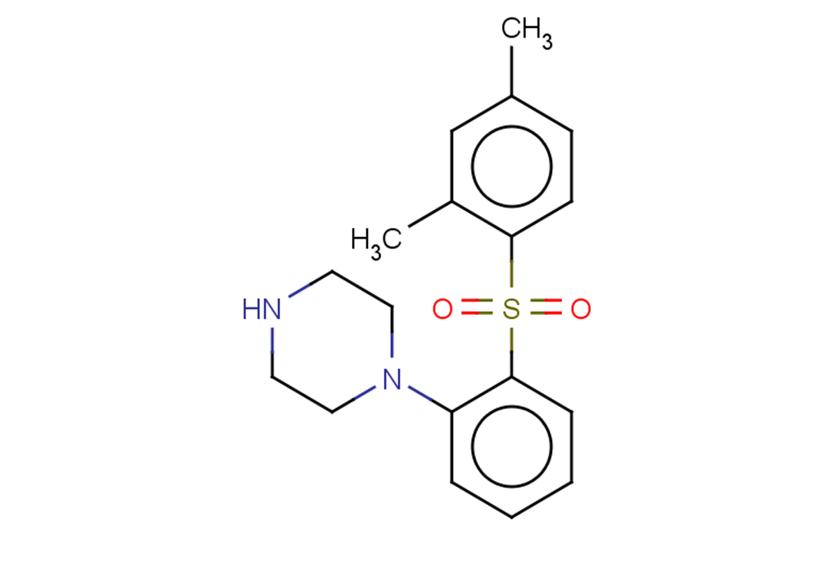1-[2-(2,4-dimethylbenzenesulfonyl)phenyl]piperazine
