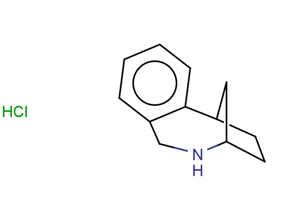 9-azatricyclo[8.2.1.0,2,7]trideca-2,4,6-triene hydrochloride