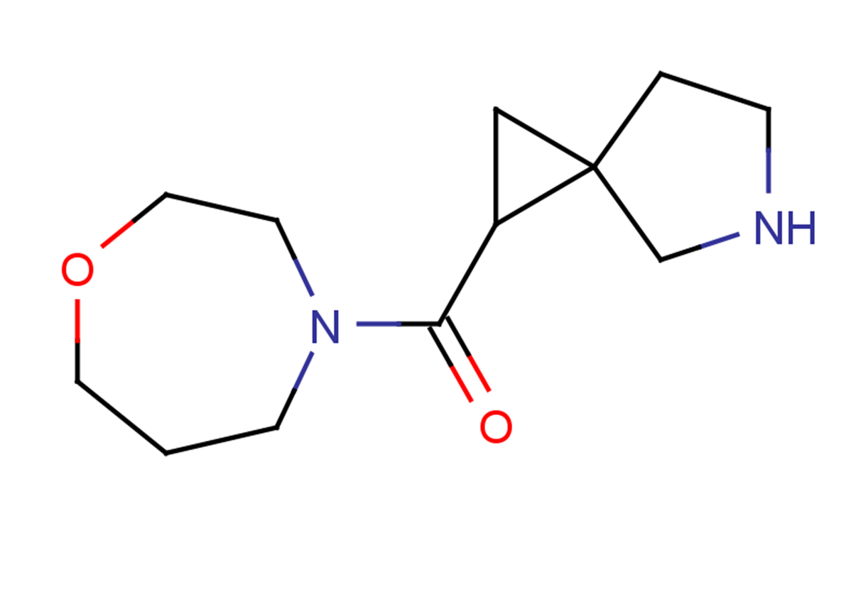 1-(1,4-oxazepane-4-carbonyl)-5-azaspiro[2.4]heptane