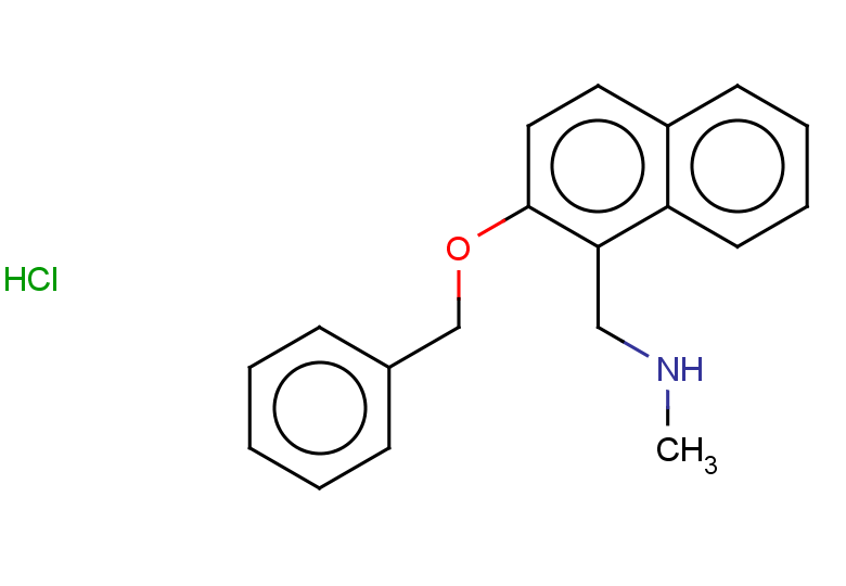 1-(2-(benzyloxy)naphthalen-1-yl)-N-methylmethanamine hydrochloride